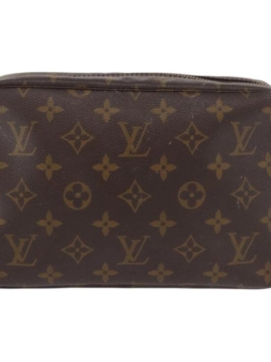 LOUIS VUITTON Monogram Trousse Toilette 23 Clutch Bag M47524 LV Auth - Picture 3 of 14
